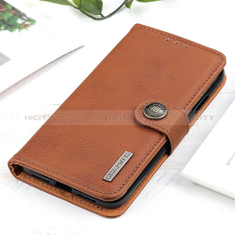 Funda de Cuero Cartera con Soporte Carcasa K02Z para Samsung Galaxy A23e 5G Marron