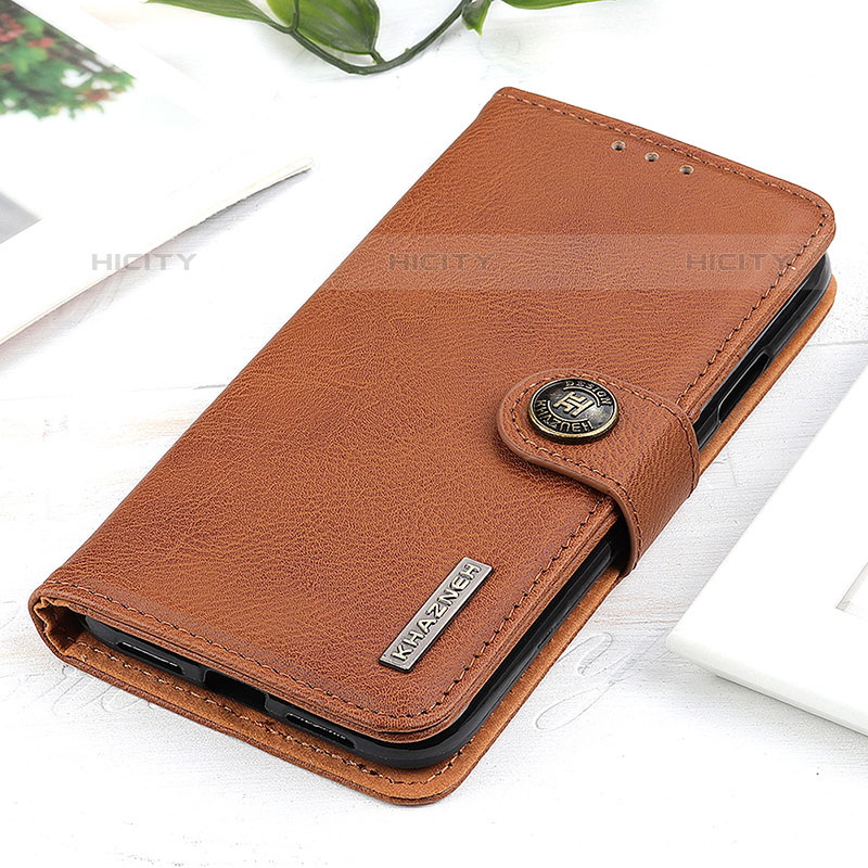 Funda de Cuero Cartera con Soporte Carcasa K02Z para Samsung Galaxy M23 5G Marron