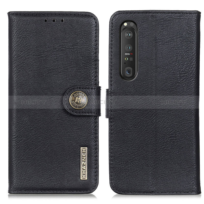 Funda de Cuero Cartera con Soporte Carcasa K02Z para Sony Xperia 1 III