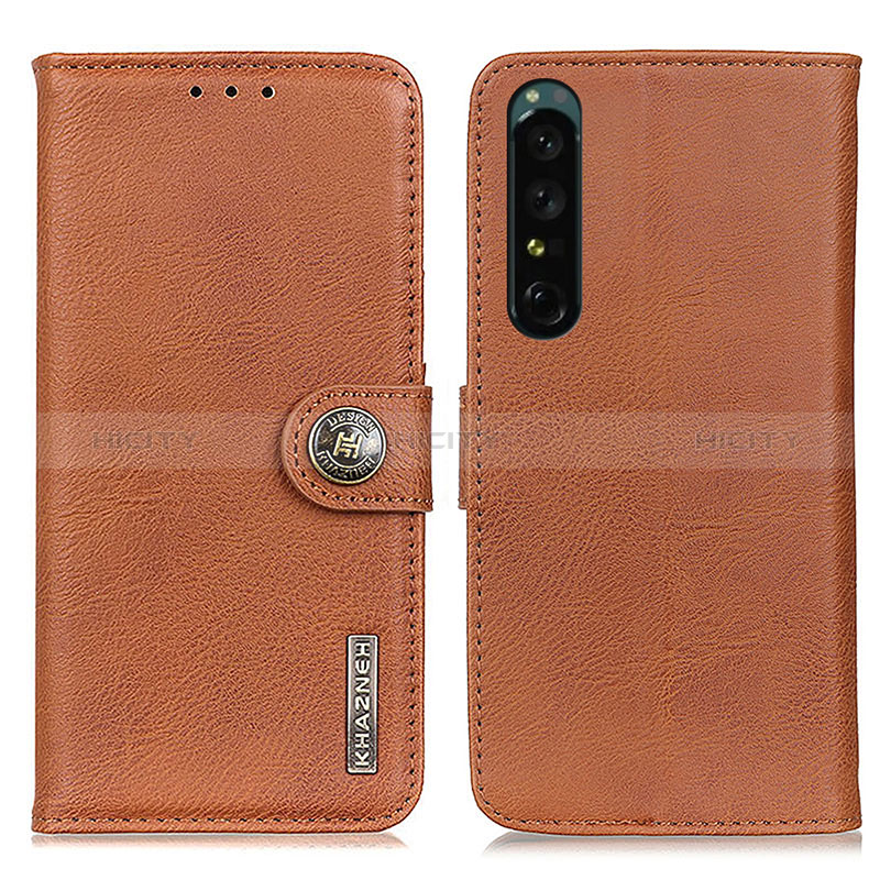 Funda de Cuero Cartera con Soporte Carcasa K02Z para Sony Xperia 1 IV