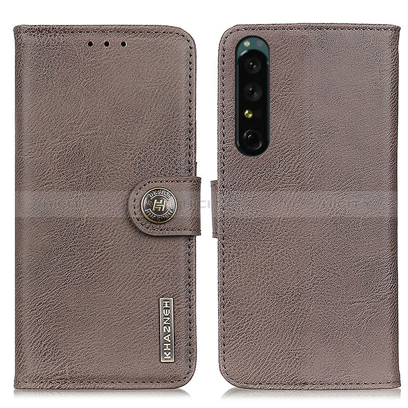 Funda de Cuero Cartera con Soporte Carcasa K02Z para Sony Xperia 1 IV SO-51C