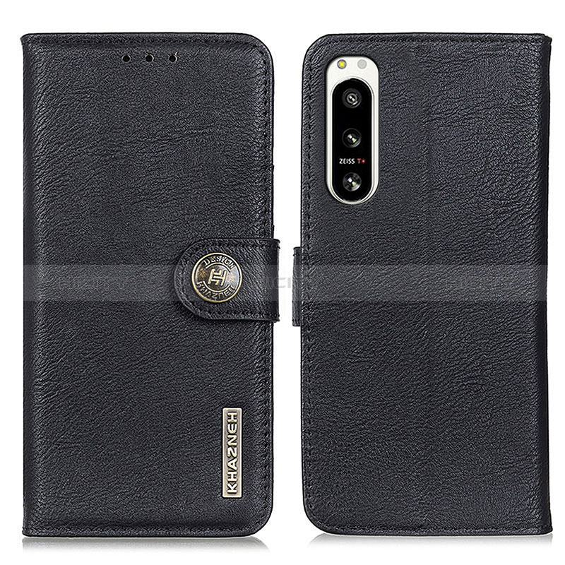 Funda de Cuero Cartera con Soporte Carcasa K02Z para Sony Xperia 5 IV