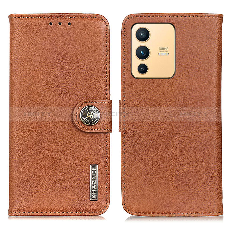 Funda de Cuero Cartera con Soporte Carcasa K02Z para Vivo V23 5G