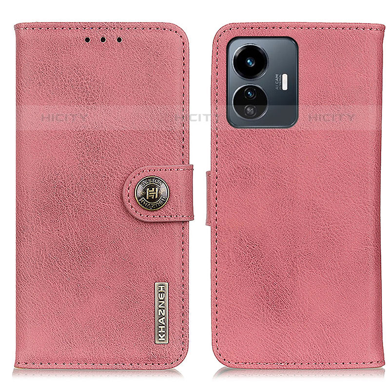 Funda de Cuero Cartera con Soporte Carcasa K02Z para Vivo Y77e 5G