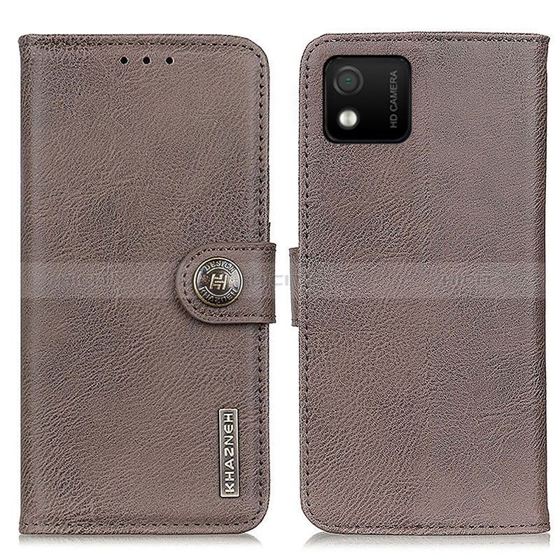 Funda de Cuero Cartera con Soporte Carcasa K02Z para Wiko Y52