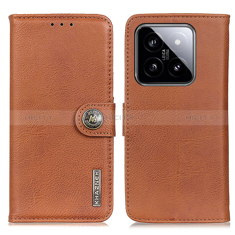 Funda de Cuero Cartera con Soporte Carcasa K02Z para Xiaomi Mi 14 Pro 5G