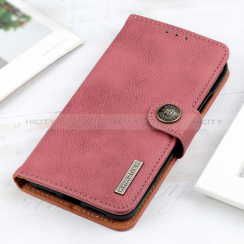 Funda de Cuero Cartera con Soporte Carcasa K02Z para Xiaomi Redmi K40 5G Rosa