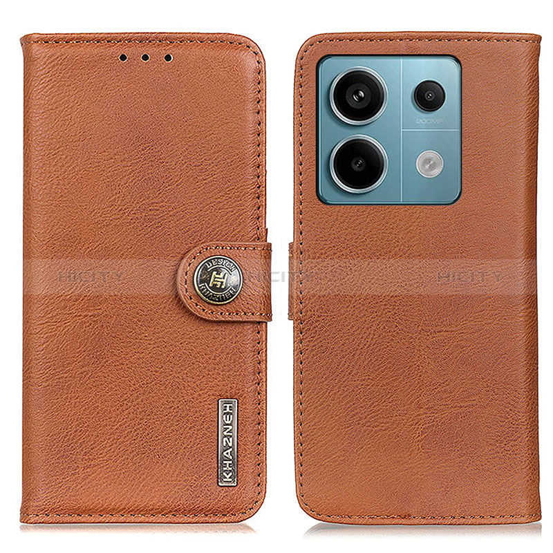 Funda de Cuero Cartera con Soporte Carcasa K02Z para Xiaomi Redmi Note 13 Pro 5G