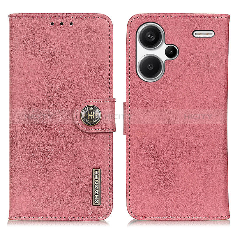 Funda de Cuero Cartera con Soporte Carcasa K02Z para Xiaomi Redmi Note 13 Pro+ Plus 5G