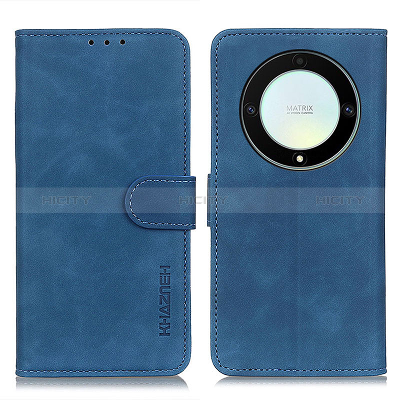 Funda de Cuero Cartera con Soporte Carcasa K03Z para Huawei Honor Magic5 Lite 5G Azul