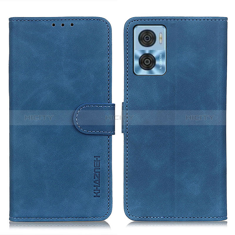 Funda de Cuero Cartera con Soporte Carcasa K03Z para Motorola Moto E22