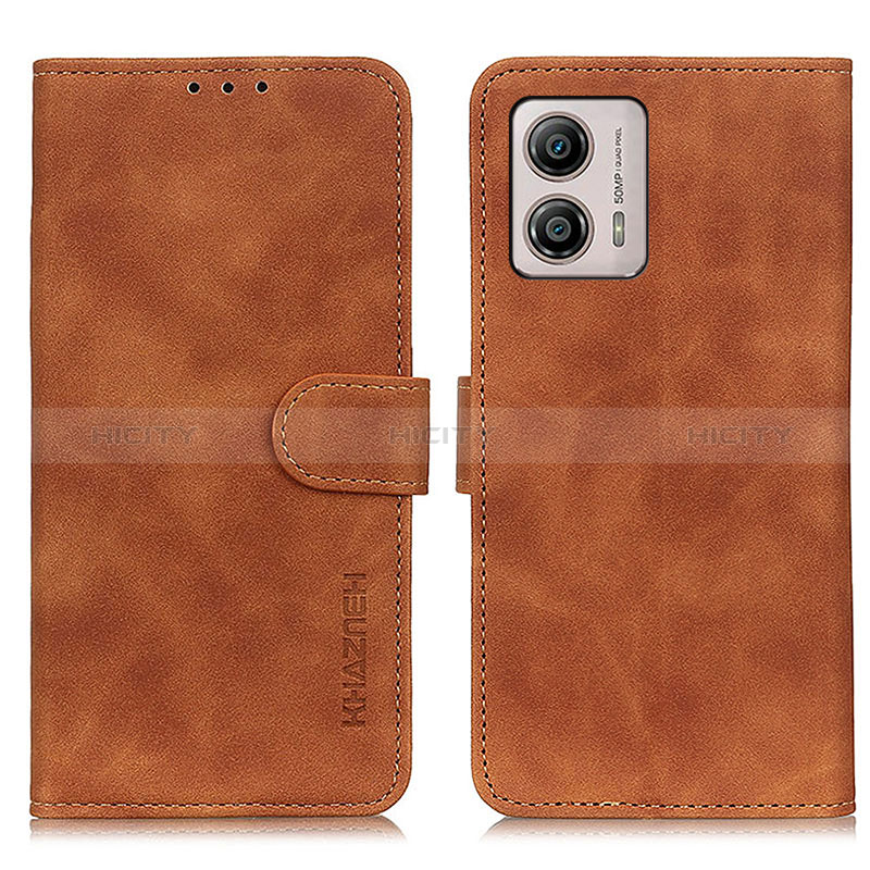 Funda de Cuero Cartera con Soporte Carcasa K03Z para Motorola Moto G53j 5G