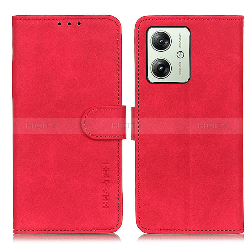 Funda de Cuero Cartera con Soporte Carcasa K03Z para Motorola Moto G54 5G