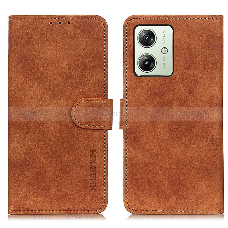 Funda de Cuero Cartera con Soporte Carcasa K03Z para Motorola Moto G54 5G