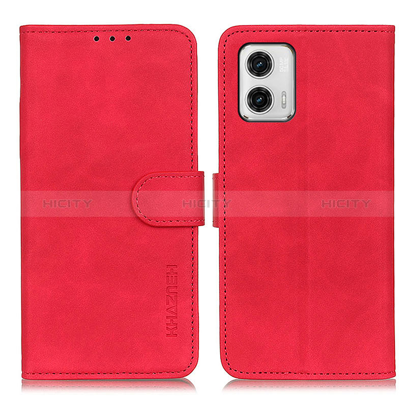 Funda de Cuero Cartera con Soporte Carcasa K03Z para Motorola Moto G73 5G