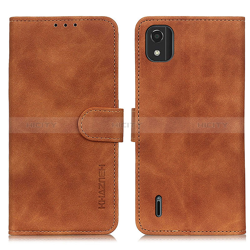 Funda de Cuero Cartera con Soporte Carcasa K03Z para Nokia C2 2nd Edition