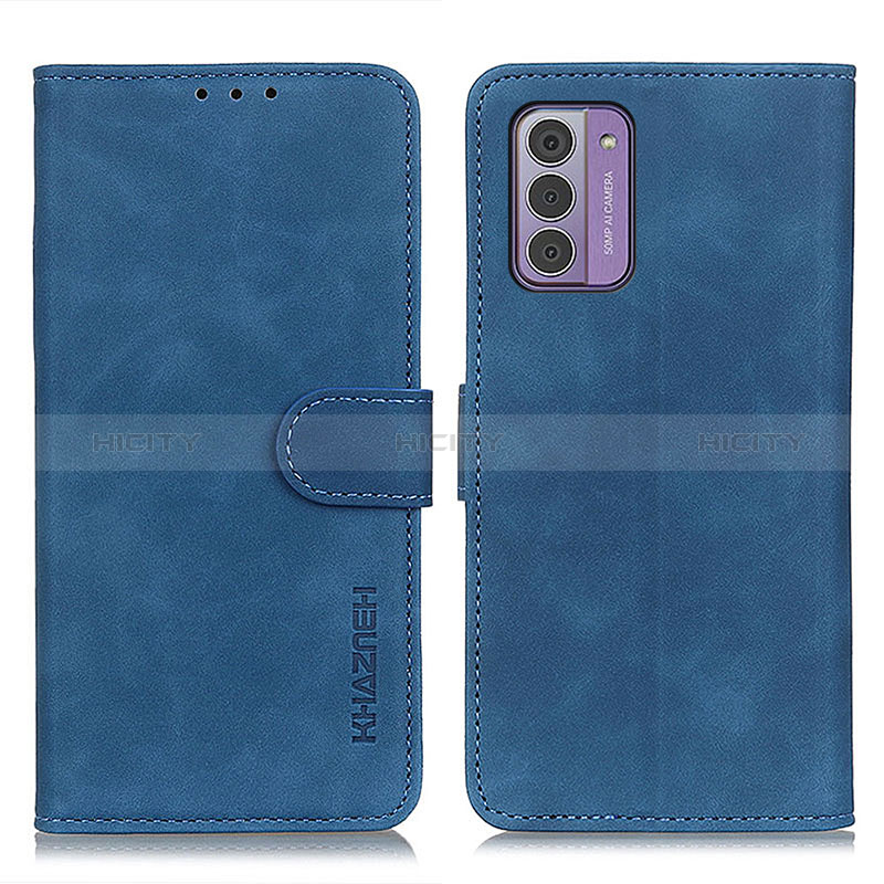 Funda de Cuero Cartera con Soporte Carcasa K03Z para Nokia G42 5G Azul