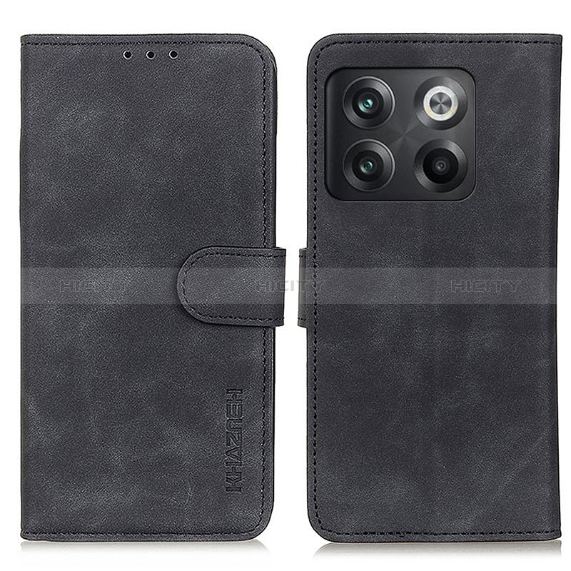 Funda de Cuero Cartera con Soporte Carcasa K03Z para OnePlus 10T 5G Negro