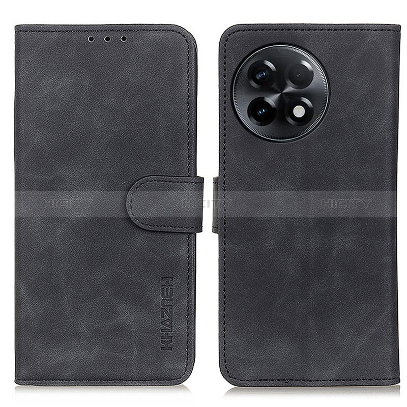 Funda de Cuero Cartera con Soporte Carcasa K03Z para OnePlus Ace 2 5G Negro