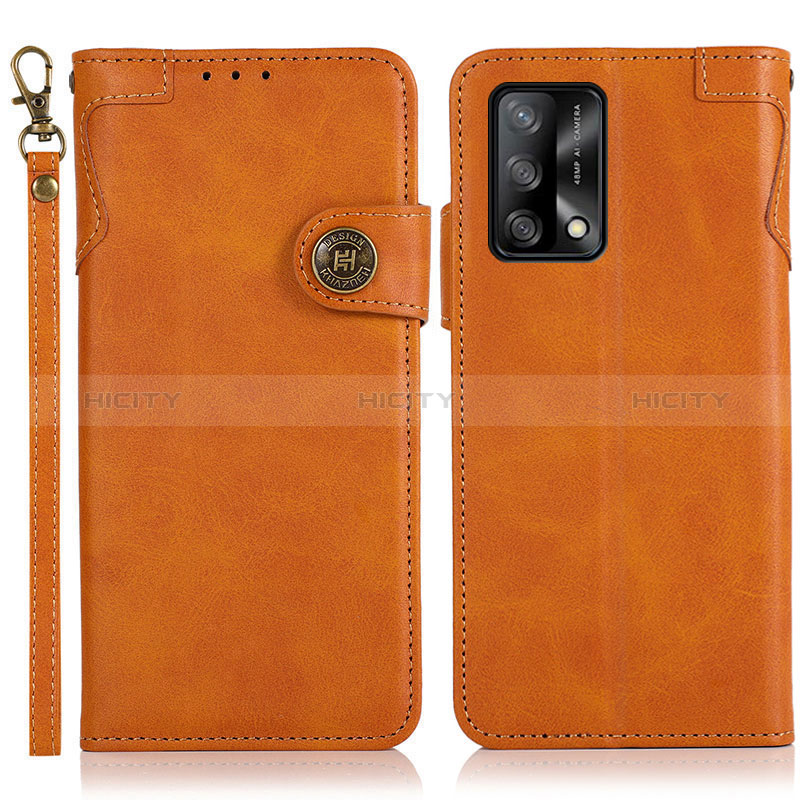 Funda de Cuero Cartera con Soporte Carcasa K03Z para Oppo A95 4G