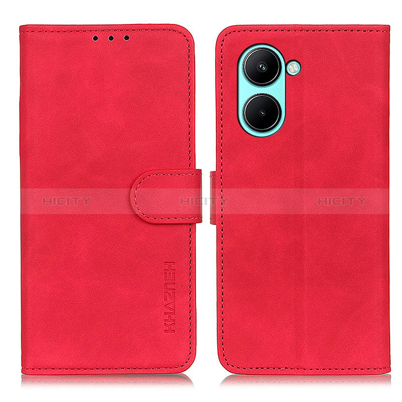 Funda de Cuero Cartera con Soporte Carcasa K03Z para Realme C33 (2023)