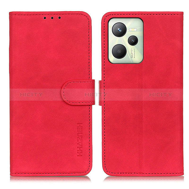 Funda de Cuero Cartera con Soporte Carcasa K03Z para Realme C35