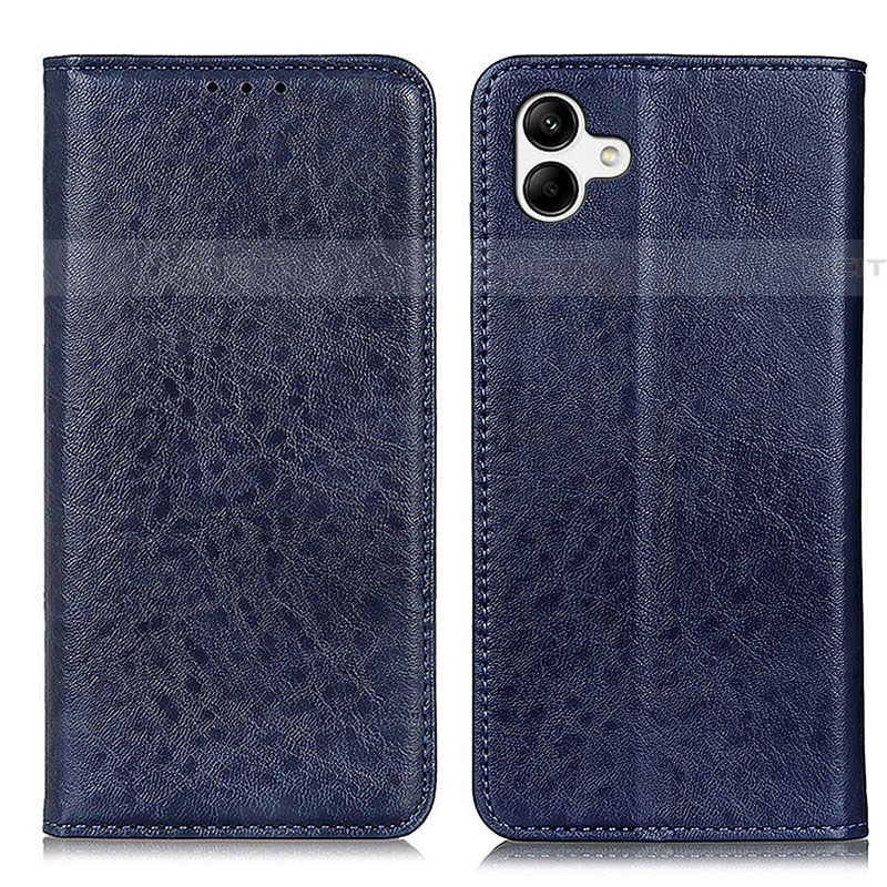 Funda de Cuero Cartera con Soporte Carcasa K03Z para Samsung Galaxy A04E Azul