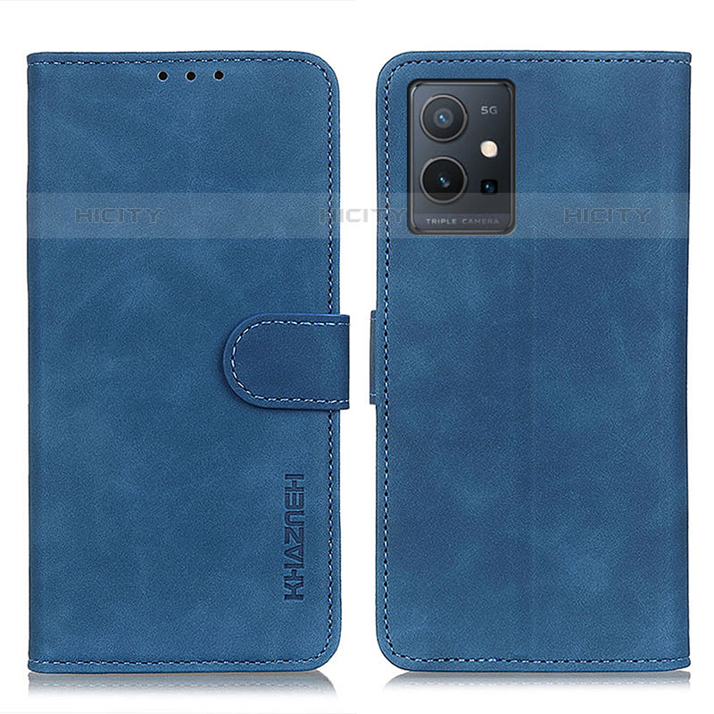 Funda de Cuero Cartera con Soporte Carcasa K03Z para Vivo T1 5G India