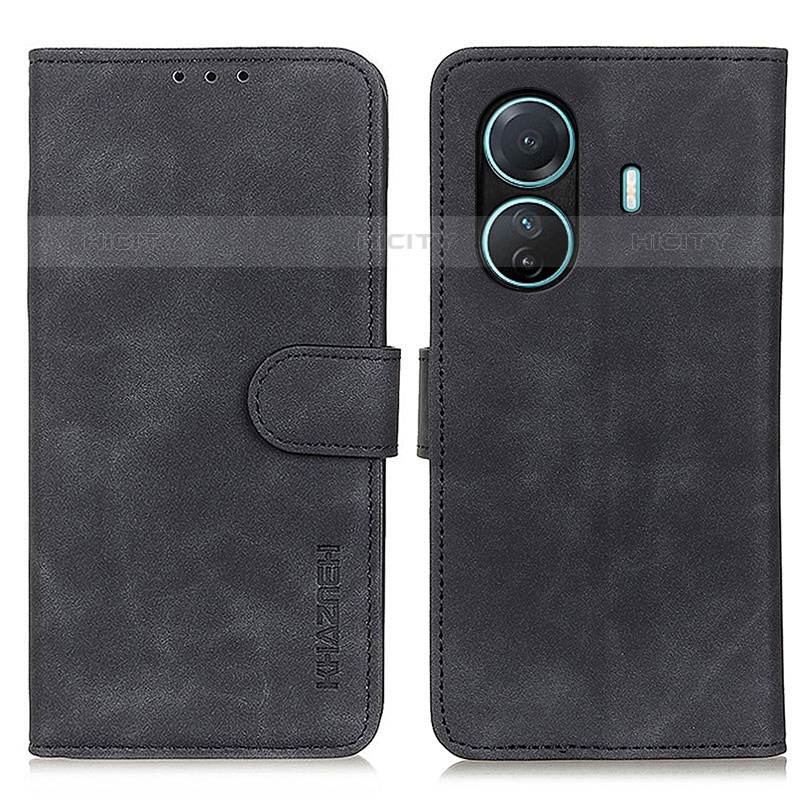 Funda de Cuero Cartera con Soporte Carcasa K03Z para Vivo T1 Pro 5G