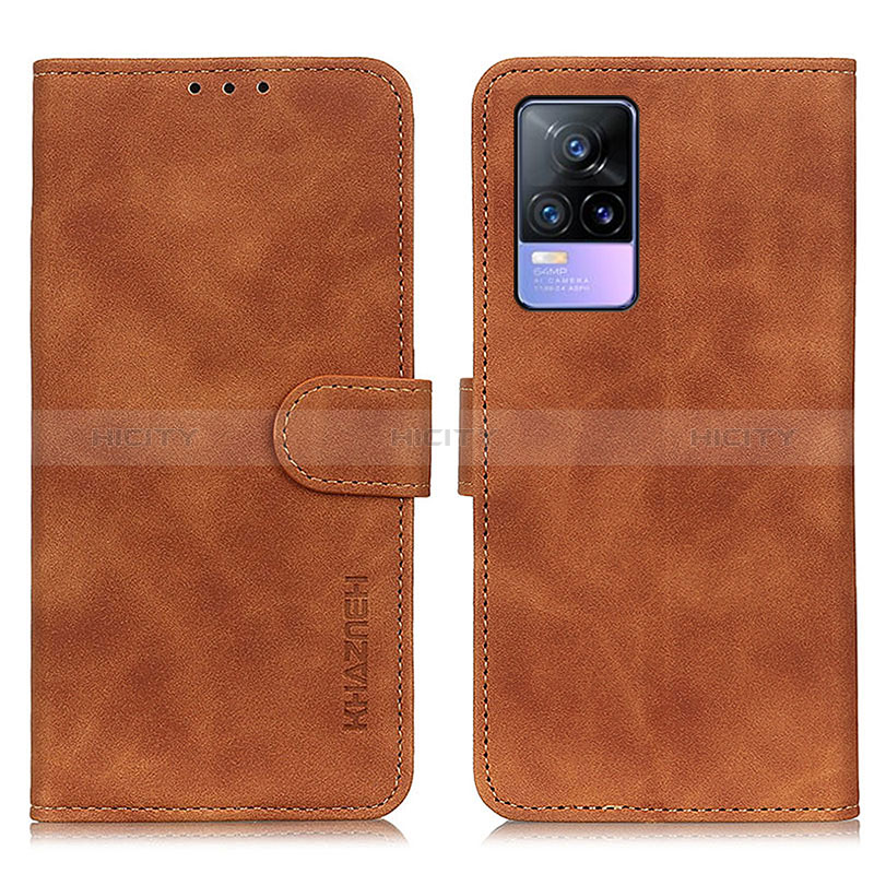 Funda de Cuero Cartera con Soporte Carcasa K03Z para Vivo V21e 4G