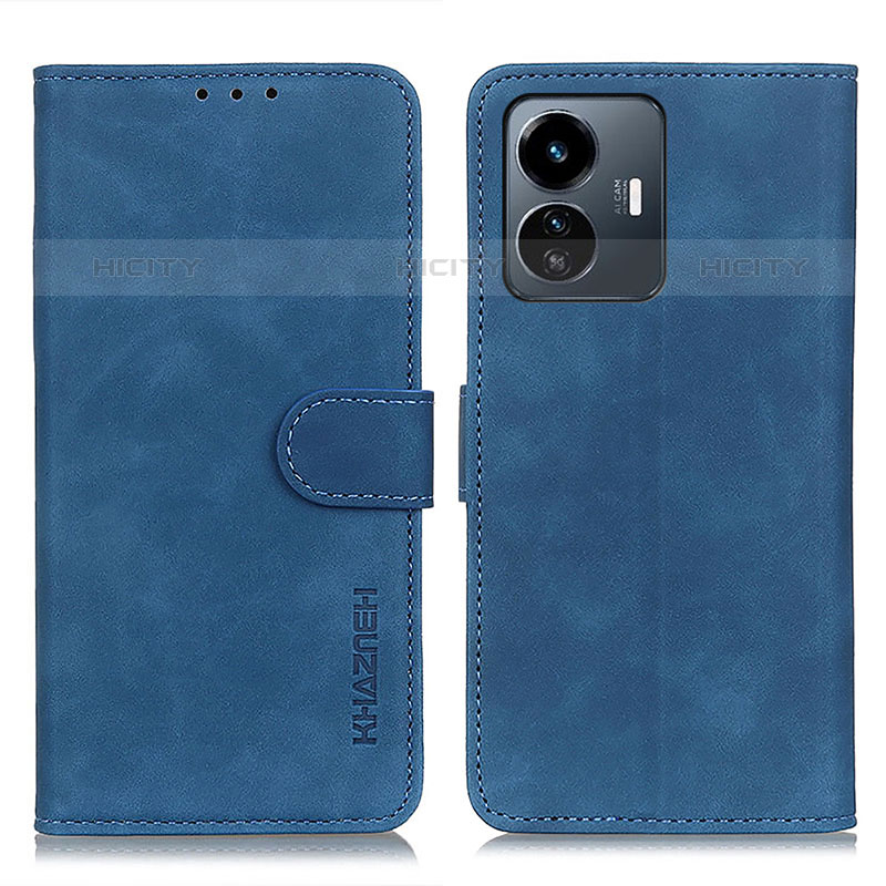 Funda de Cuero Cartera con Soporte Carcasa K03Z para Vivo Y77e 5G