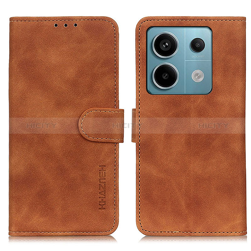 Funda de Cuero Cartera con Soporte Carcasa K03Z para Xiaomi Redmi Note 13 Pro 5G