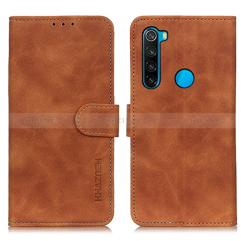 Funda de Cuero Cartera con Soporte Carcasa K03Z para Xiaomi Redmi Note 8 (2021)