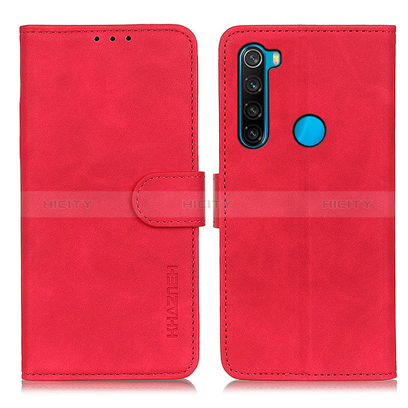 Funda de Cuero Cartera con Soporte Carcasa K03Z para Xiaomi Redmi Note 8 (2021)