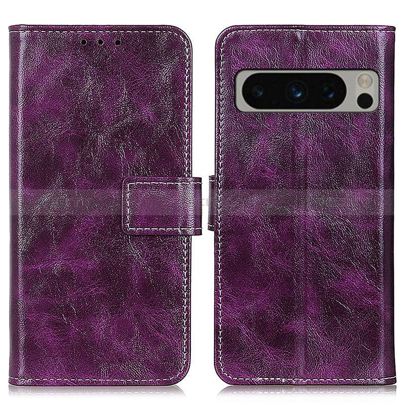 Funda de Cuero Cartera con Soporte Carcasa K04Z para Google Pixel 8 Pro 5G