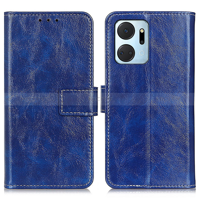 Funda de Cuero Cartera con Soporte Carcasa K04Z para Huawei Honor X7a