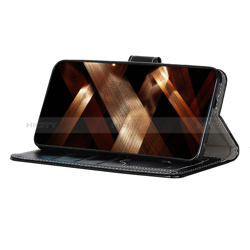 Funda de Cuero Cartera con Soporte Carcasa K04Z para Motorola Moto E22