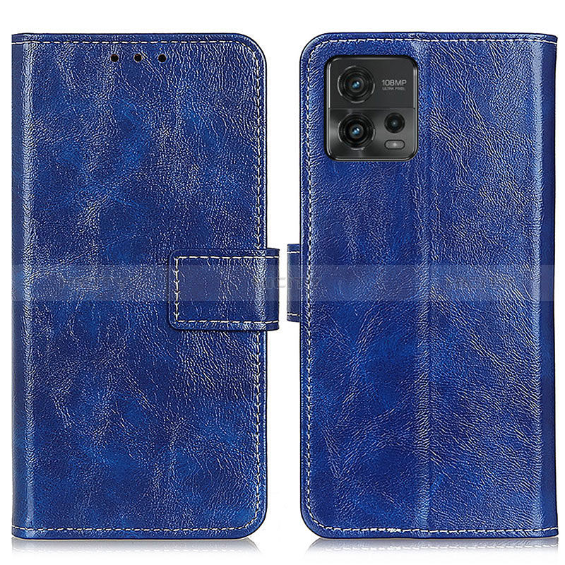 Funda de Cuero Cartera con Soporte Carcasa K04Z para Motorola Moto G72