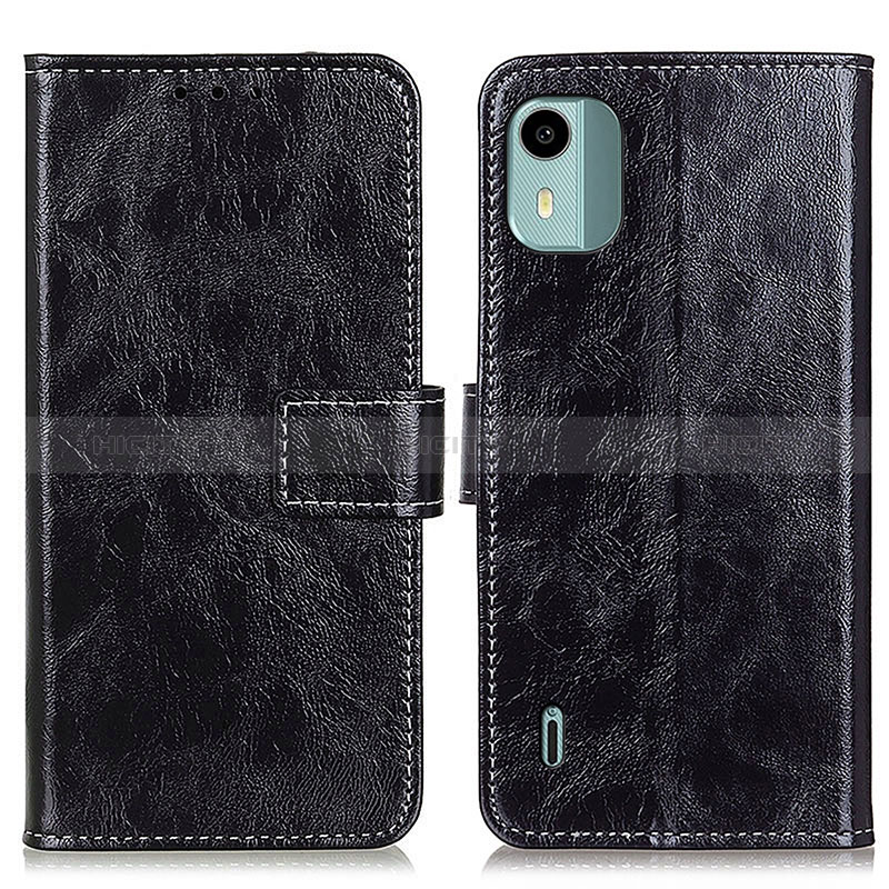 Funda de Cuero Cartera con Soporte Carcasa K04Z para Nokia C12