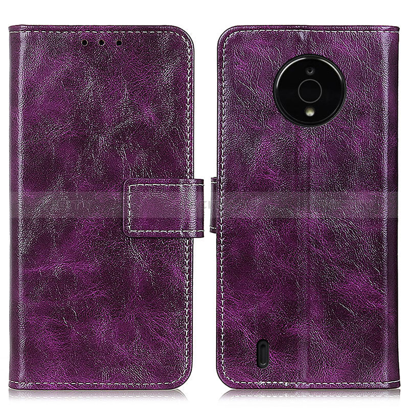 Funda de Cuero Cartera con Soporte Carcasa K04Z para Nokia C200