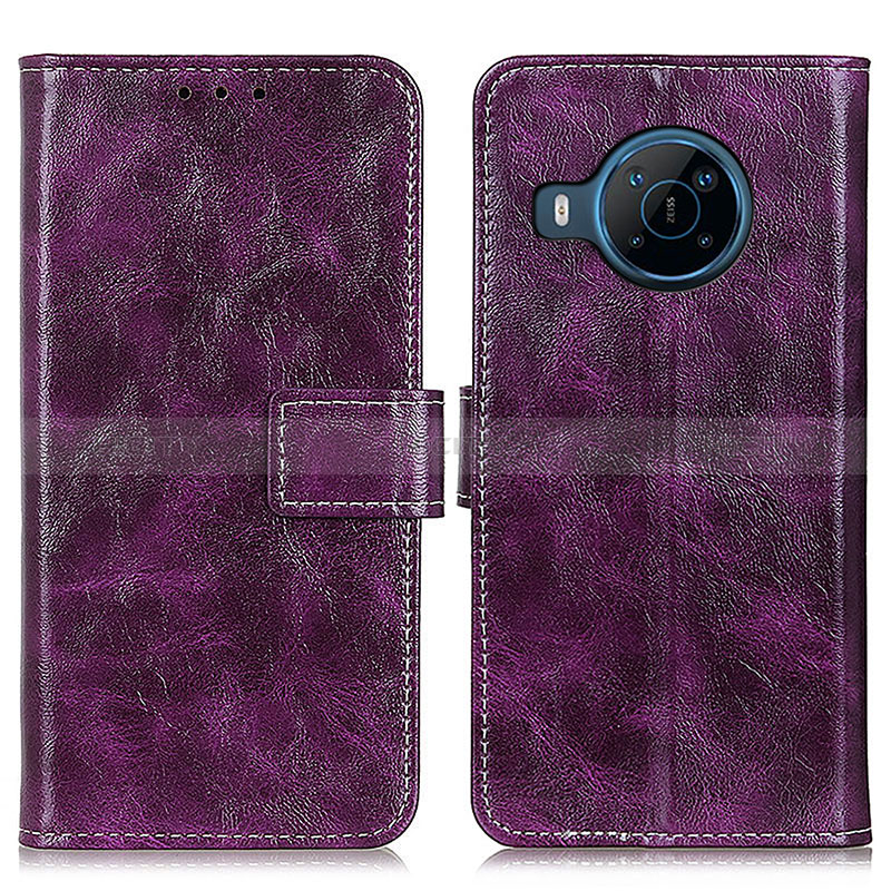 Funda de Cuero Cartera con Soporte Carcasa K04Z para Nokia X100 5G