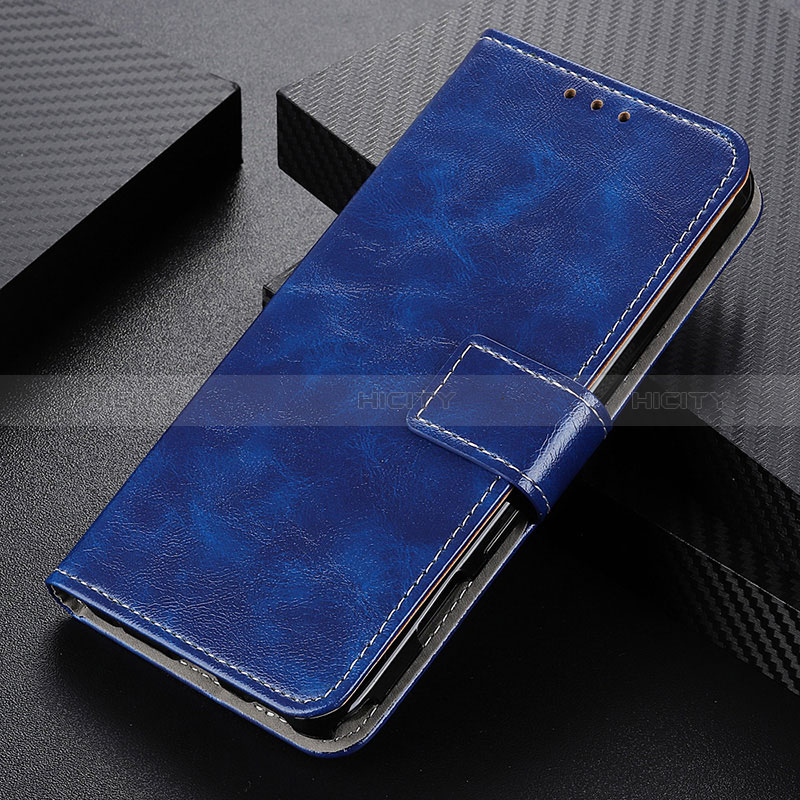 Funda de Cuero Cartera con Soporte Carcasa K04Z para OnePlus 9 5G Azul