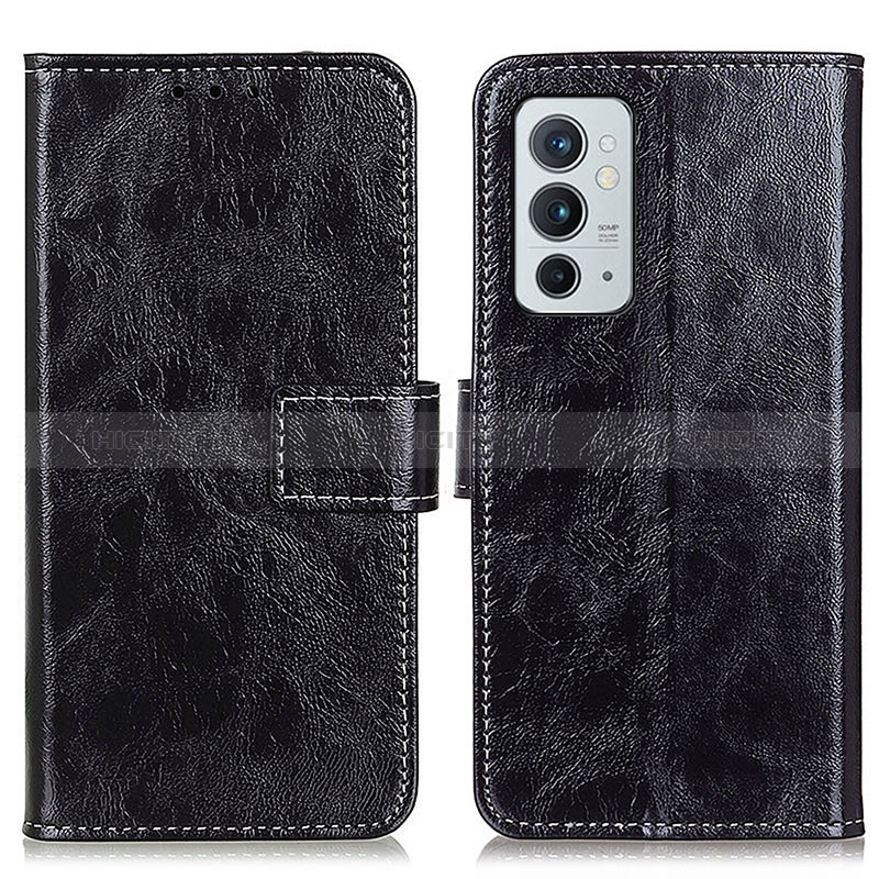 Funda de Cuero Cartera con Soporte Carcasa K04Z para OnePlus 9RT 5G