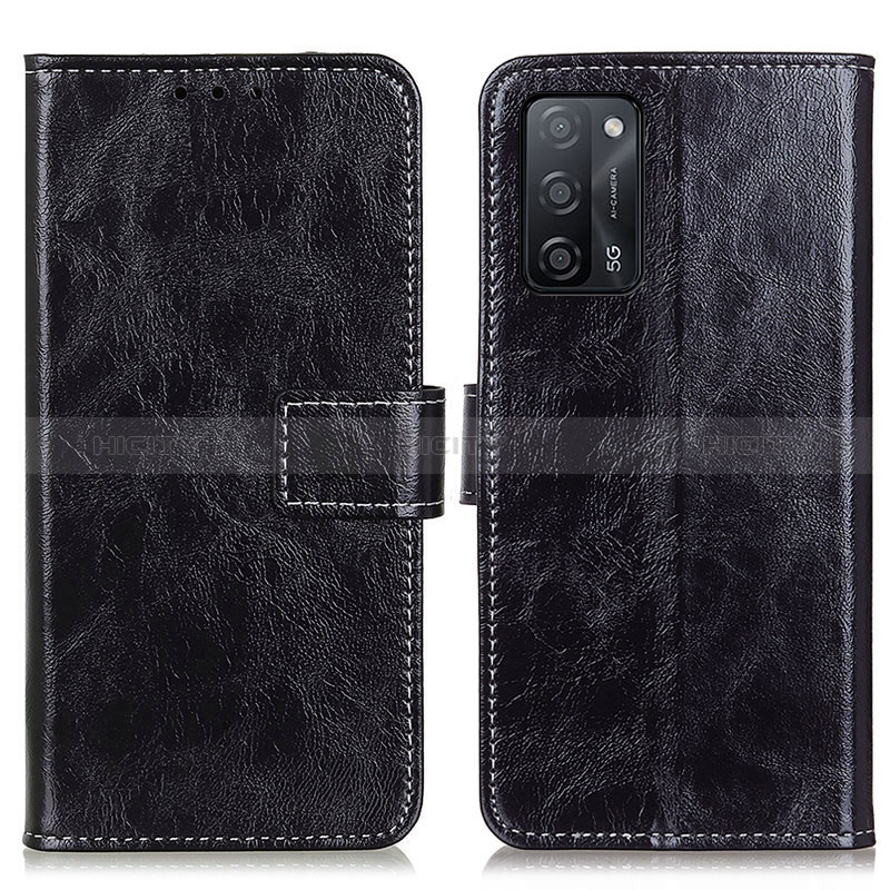 Funda de Cuero Cartera con Soporte Carcasa K04Z para Oppo A56 5G