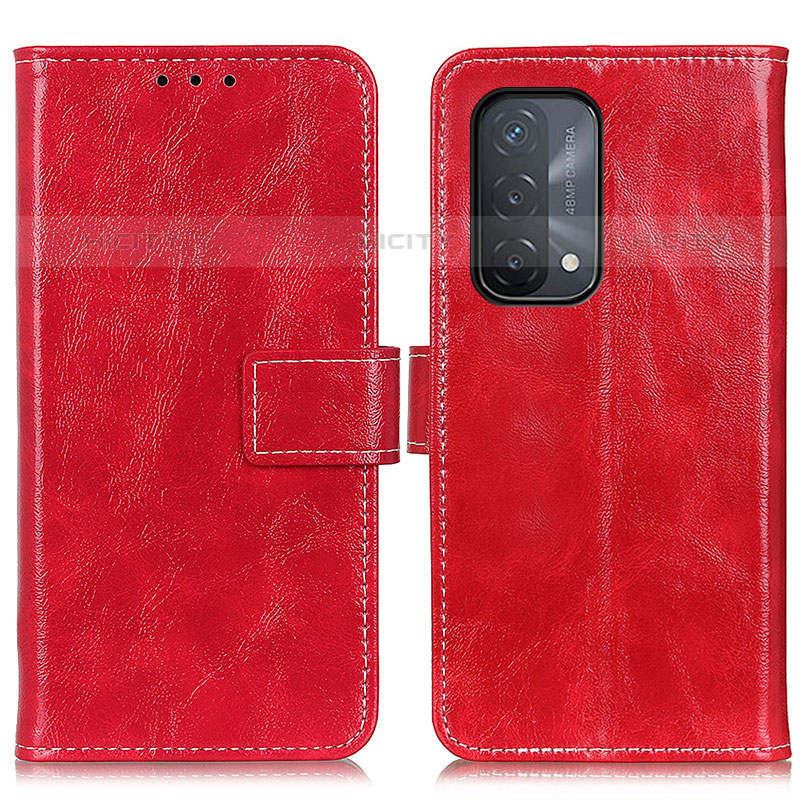 Funda de Cuero Cartera con Soporte Carcasa K04Z para Oppo A93 5G