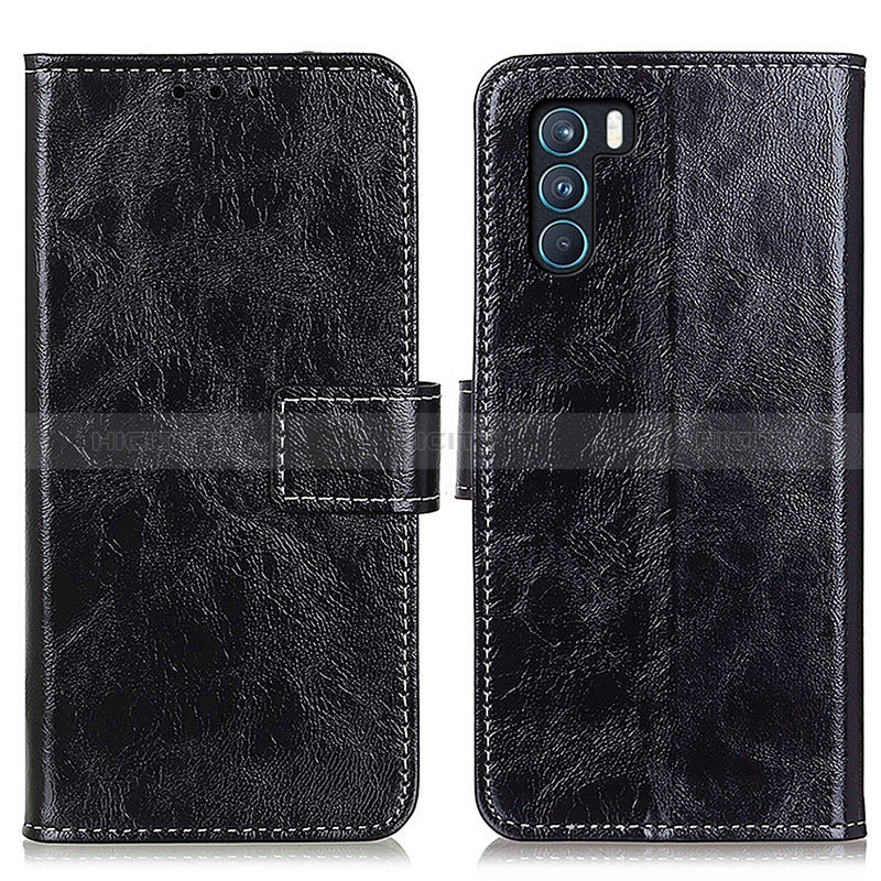 Funda de Cuero Cartera con Soporte Carcasa K04Z para Oppo K9 Pro 5G