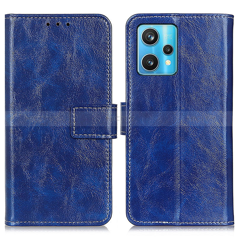 Funda de Cuero Cartera con Soporte Carcasa K04Z para Realme 9 4G