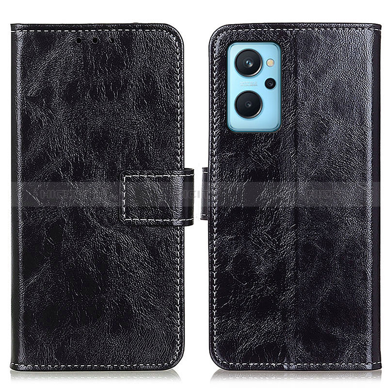 Funda de Cuero Cartera con Soporte Carcasa K04Z para Realme 9i 4G