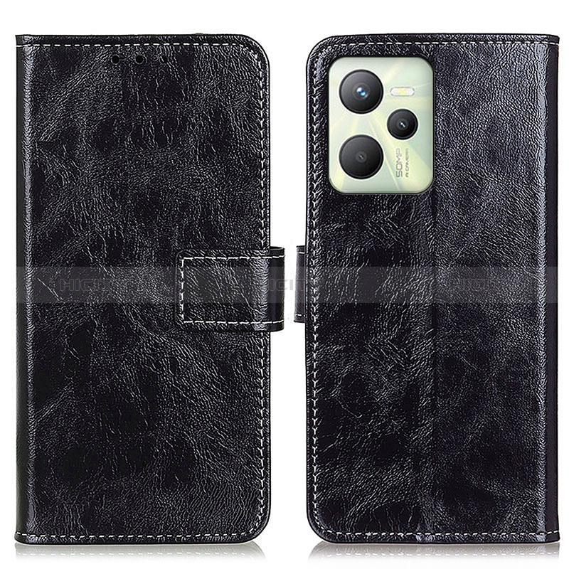 Funda de Cuero Cartera con Soporte Carcasa K04Z para Realme C35