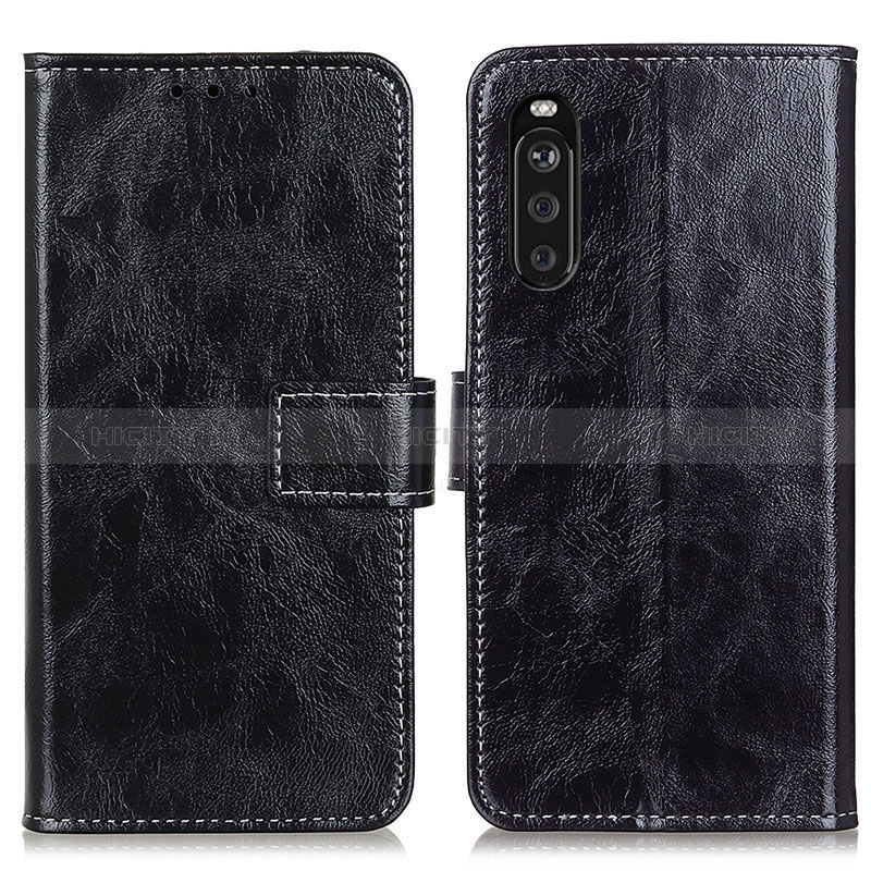 Funda de Cuero Cartera con Soporte Carcasa K04Z para Sony Xperia 10 III SO-52B